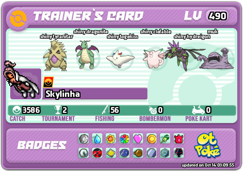 Skylinha Card otPokemon.com
