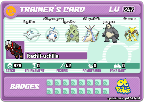 Itachii-uchilla Card otPokemon.com