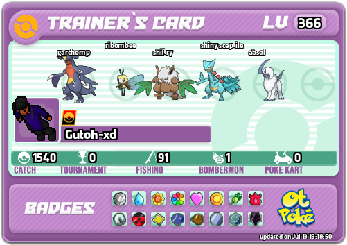 Gutoh-xd Card otPokemon.com