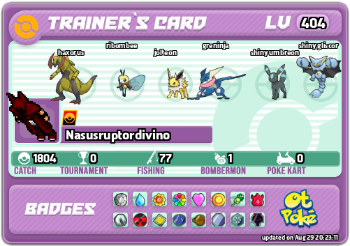 Nasusruptordivino Card otPokemon.com
