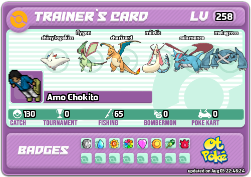 Amo Chokito Card otPokemon.com