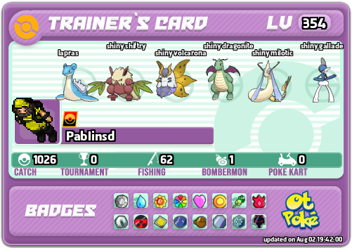 Pablinsd Card otPokemon.com