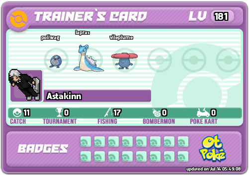 Astakinn Card otPokemon.com