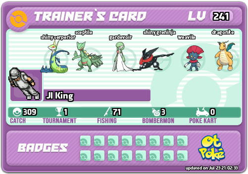 Jl King Card otPokemon.com