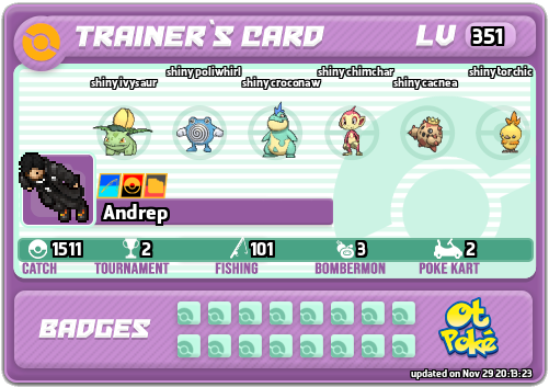 Andrep Card otPokemon.com